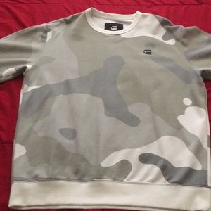 Camo Crew Neck (sz XL)